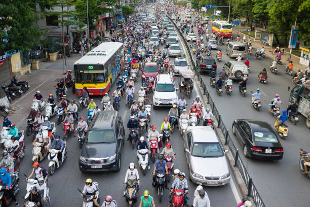 Hà Nội quyết liệt giảm ô nhiễm không khí: Thí điểm hạn chế xe máy tại các khu vực nội đô